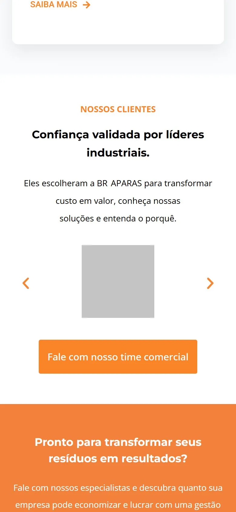 BR Aparas: mobile screen 3