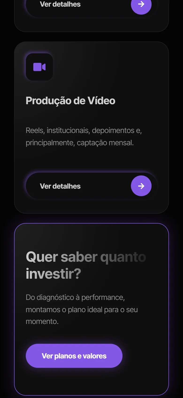 Marchup: tela 4 da versão mobile