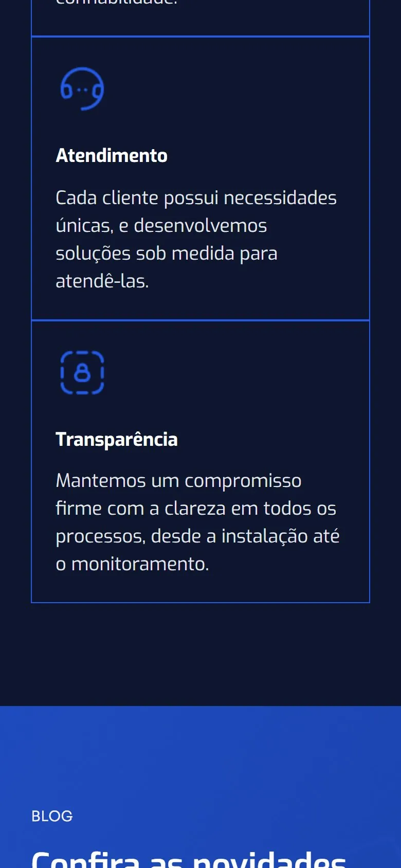 PMT Vigilância: tela 3 da versão mobile